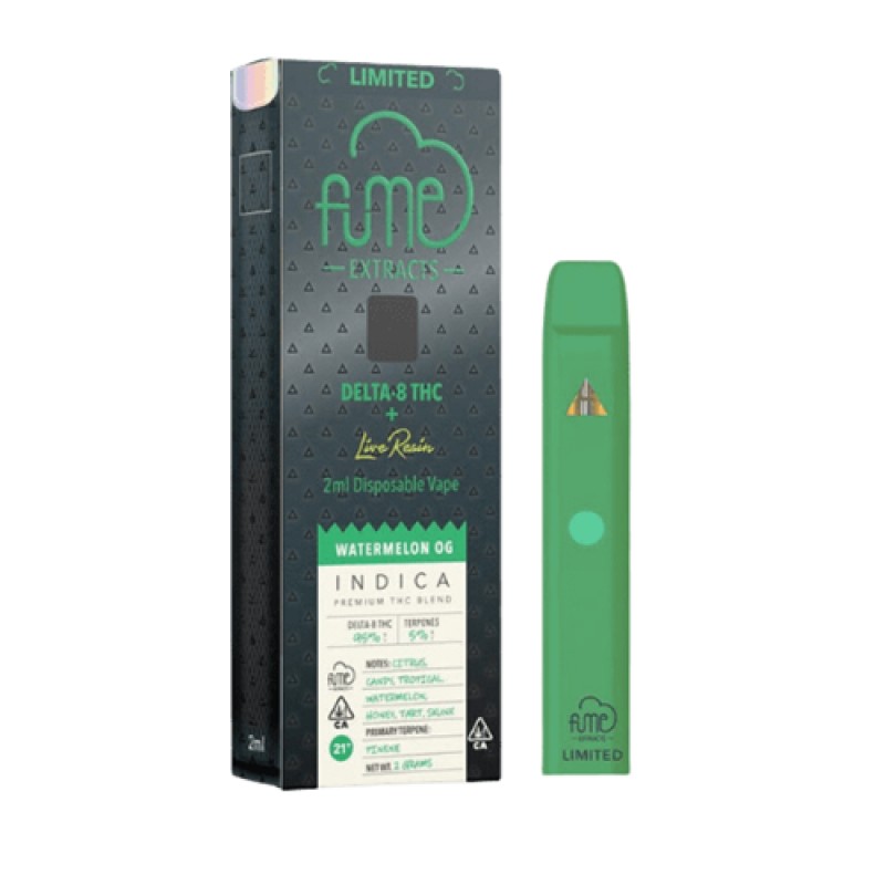 Fume Extracts Delta 8 + Live Resin 2g Disposable Vape - 1PC