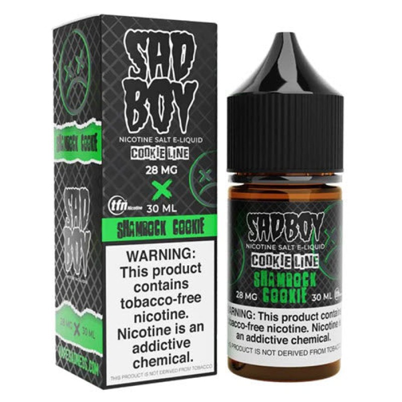 SadBoy Shamrock Cookie Salt 30mL