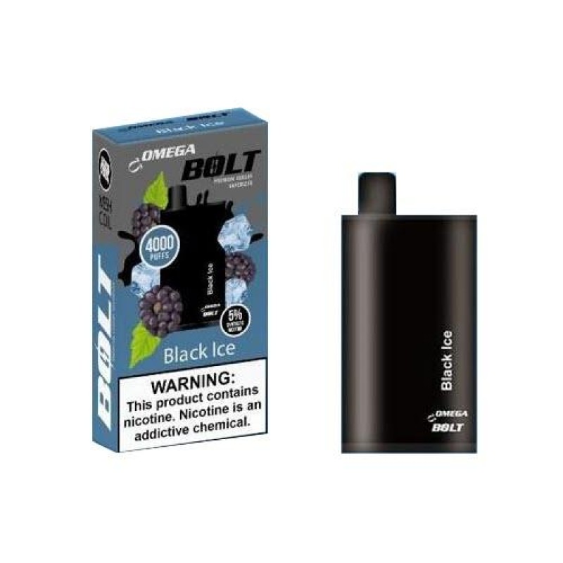 Omega BOLT Disposable Vape Device - 3PK