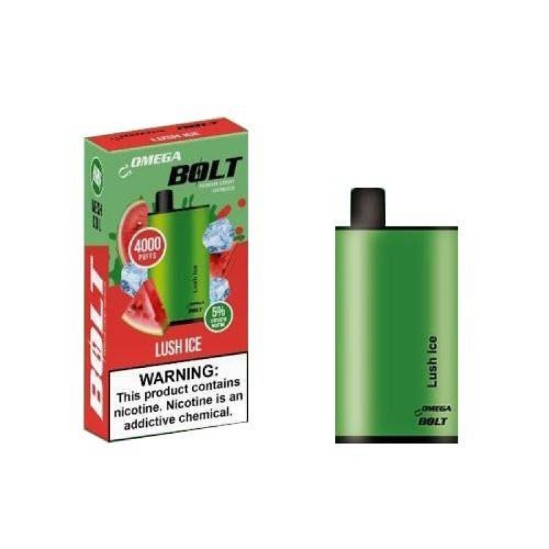 Omega BOLT Disposable Vape Device - 10PK
