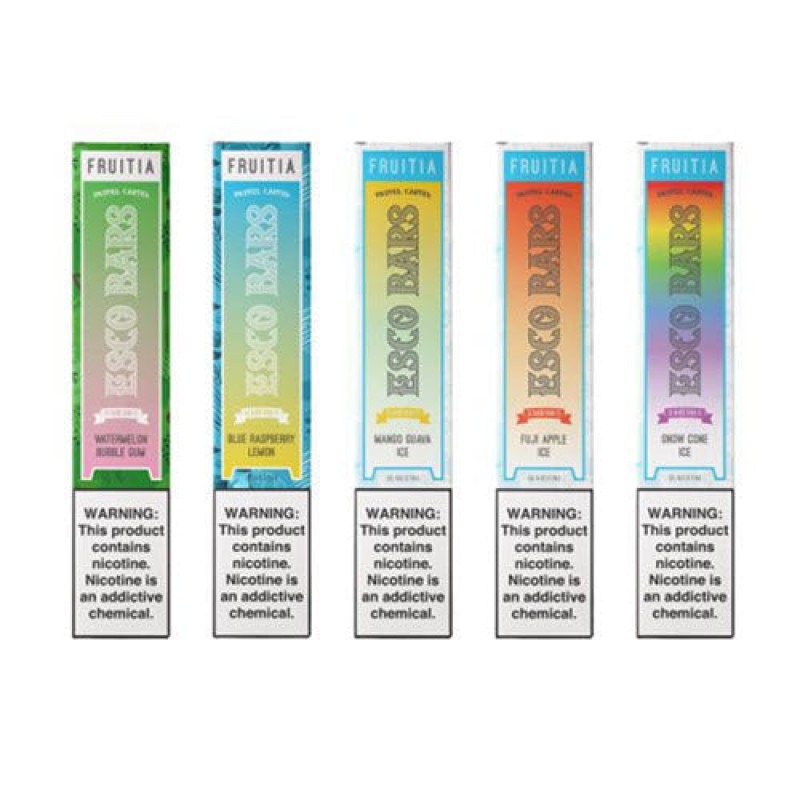 Pastel Cartel FRUITIA X Esco Bars MESH Disposable Vape Device - 10PK