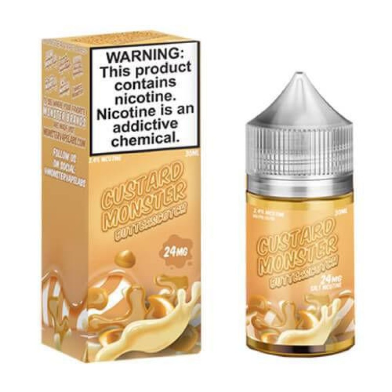 Custard Monster Butterscotch Salt 30mL