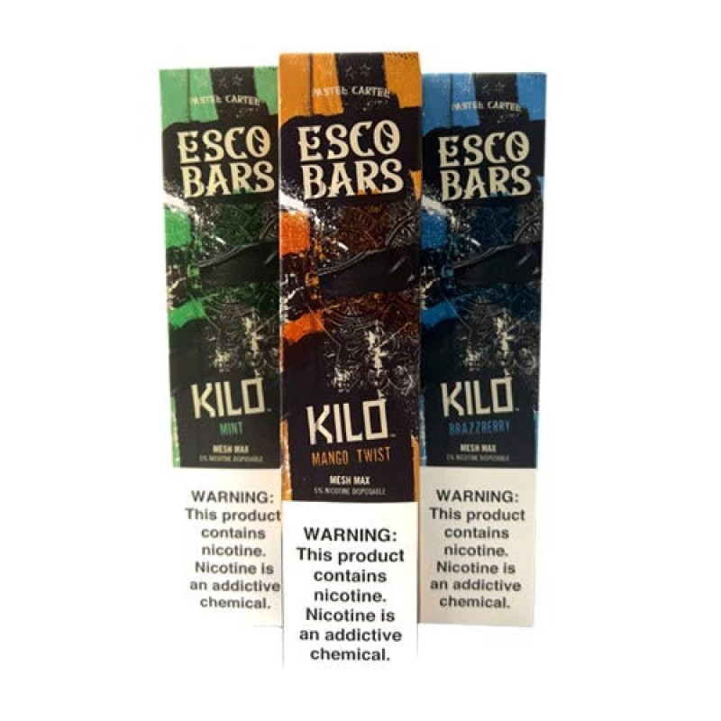 Pastel Cartel KILO X Esco Bars MESH Disposable Vape Device - 3PK