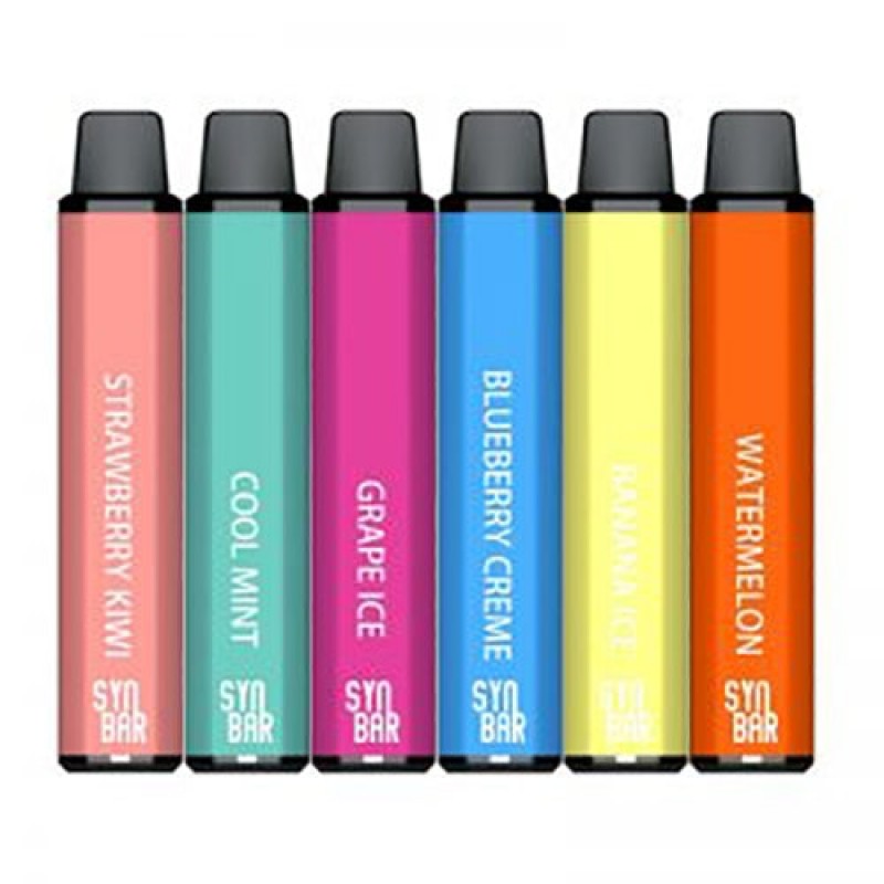 SYN Bar Disposable Vape Device - 6PK