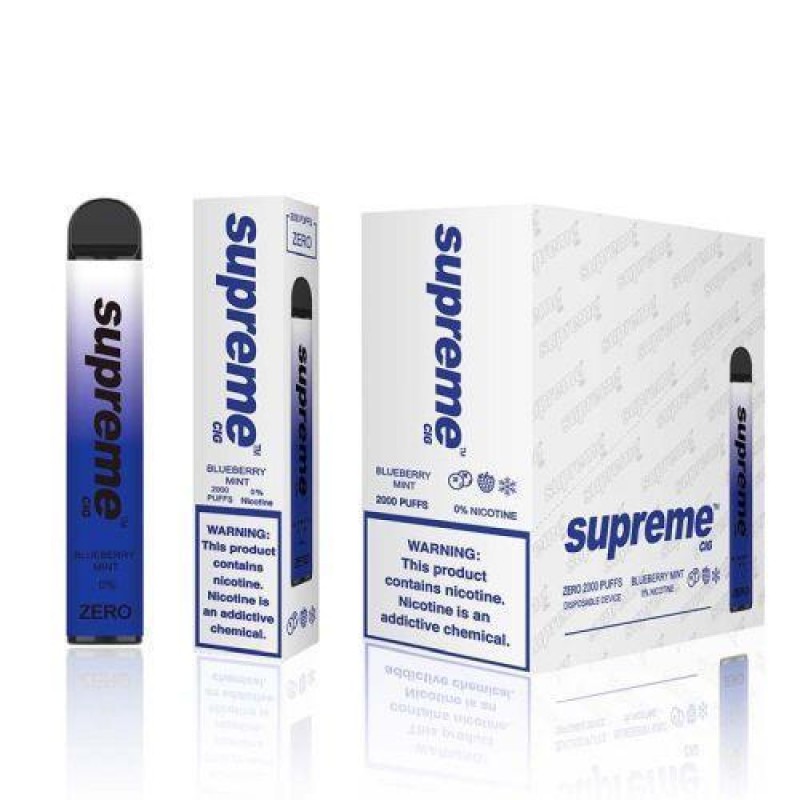 Supreme ZERO Disposable Vape Device - 10PK