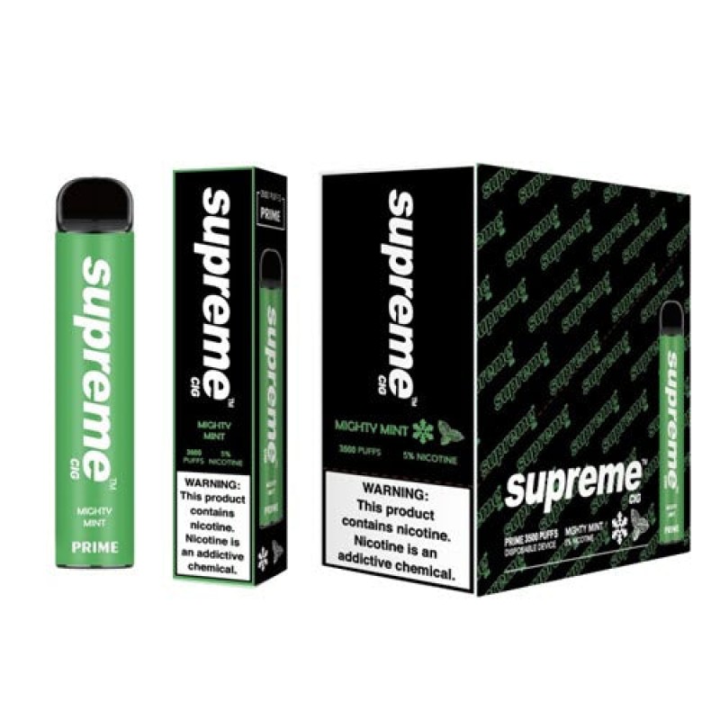 Supreme Prime Disposable Vape Device - 10PK
