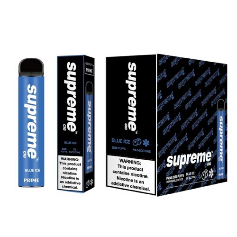 Supreme Prime Disposable Vape Device - 3PK