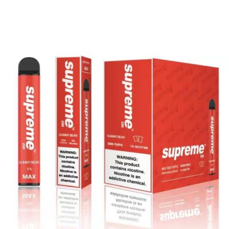Supreme MAX Disposable Vape Device - 3PK