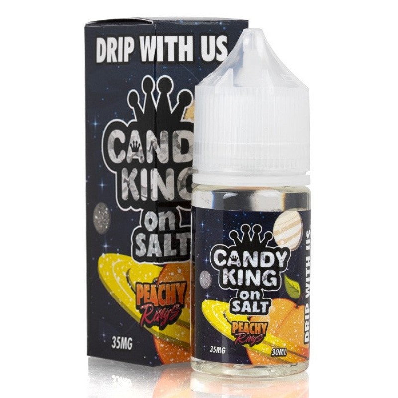 Candy King on Salt Peachy Rings 30mL