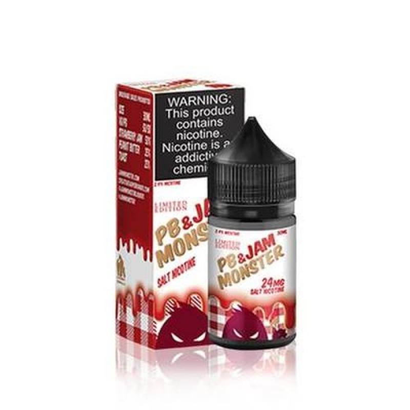 Jam Monster PB & Jam Strawberry Salt 30mL