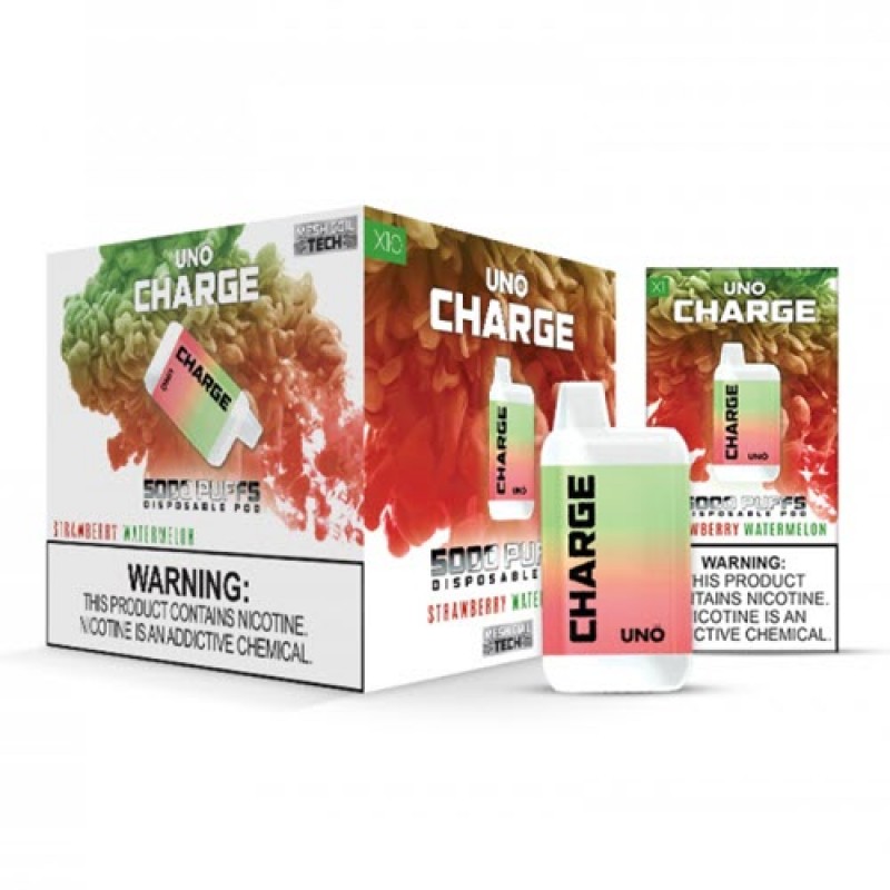 Uno CHARGE Disposable Vape Device - 6PK