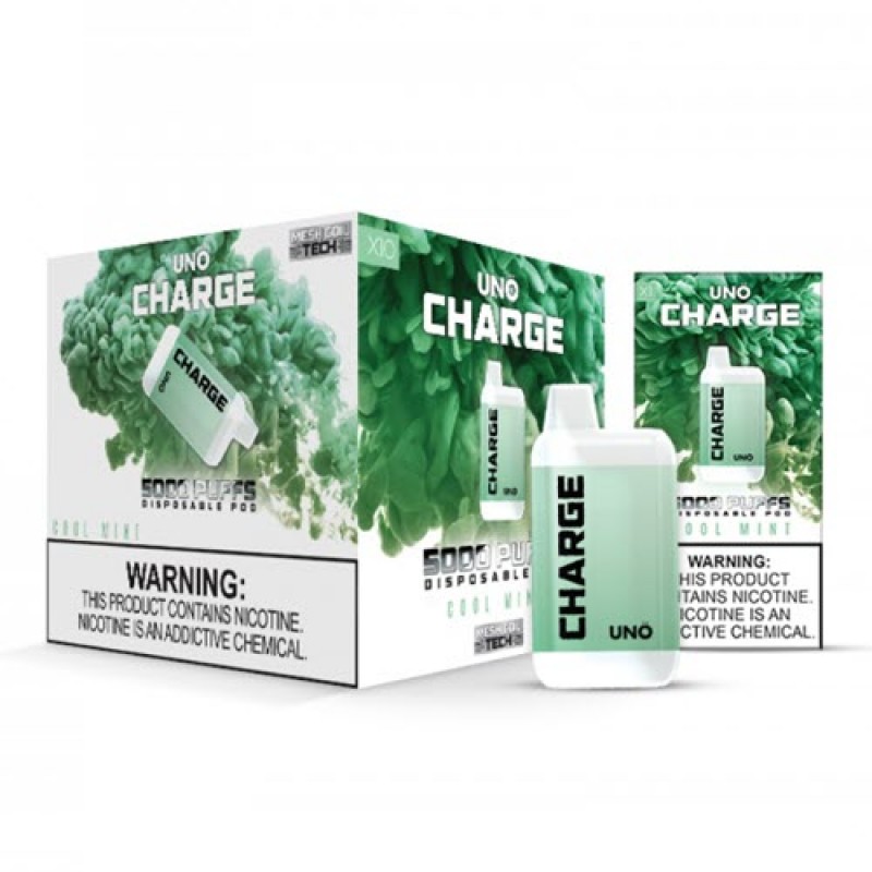 Uno CHARGE Disposable Vape Device - 10PK