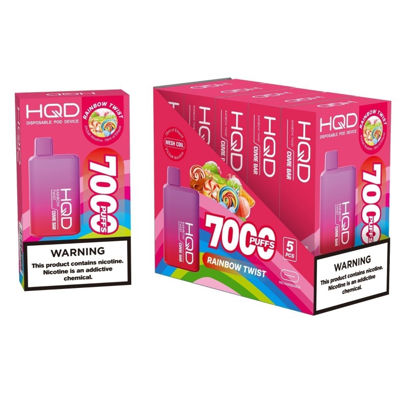 HQD Cuvie BAR Disposable Vape Device - 10PK