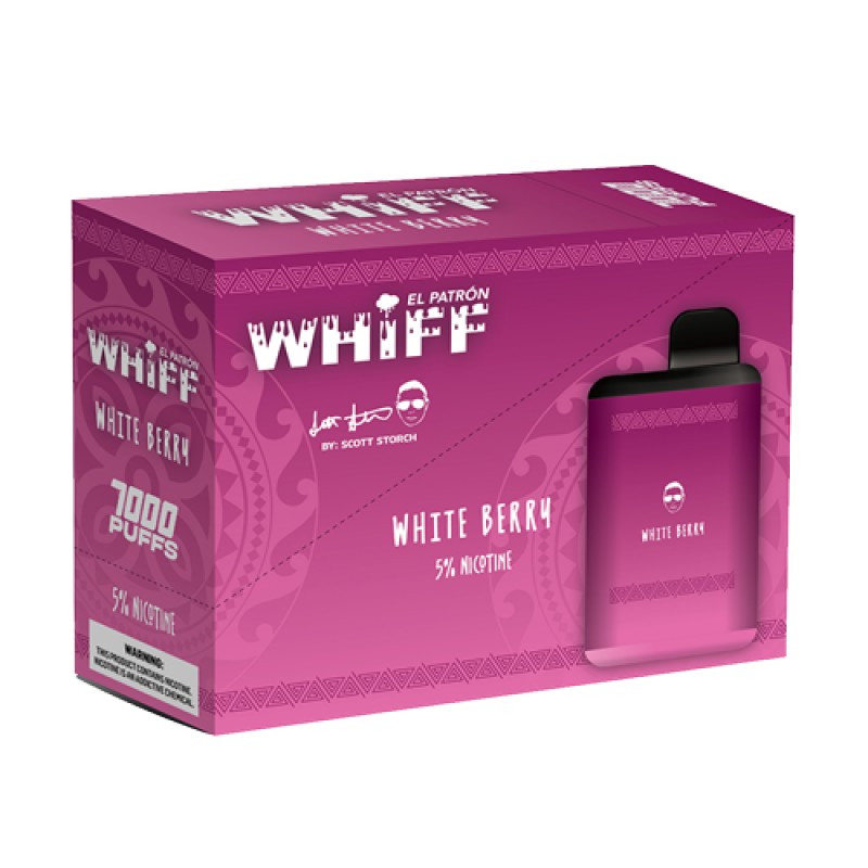 Whiff El Patron Disposable Vape Device by Scott Storch - 10PK