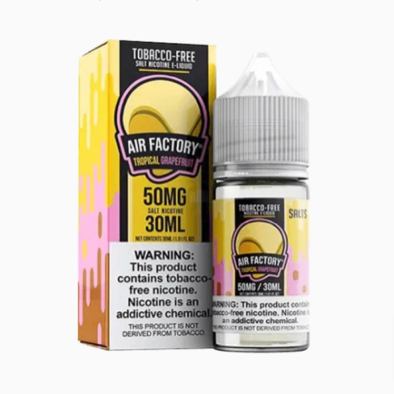 Air Factory Tropical Grapefruit Salts Tobacco Free Nicotine 30mL