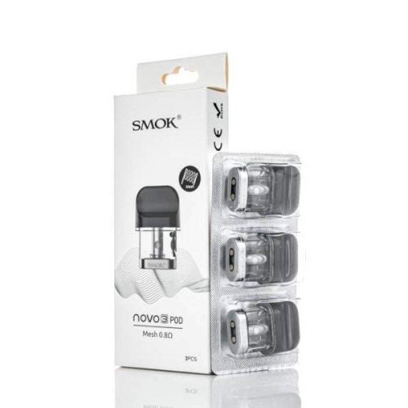 SMOK Novo 3 Replacement Pod Cartridge - 3PK