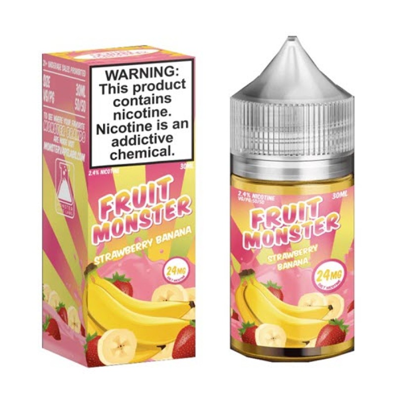 Fruit Monster Strawberry Banana Salt 30mL