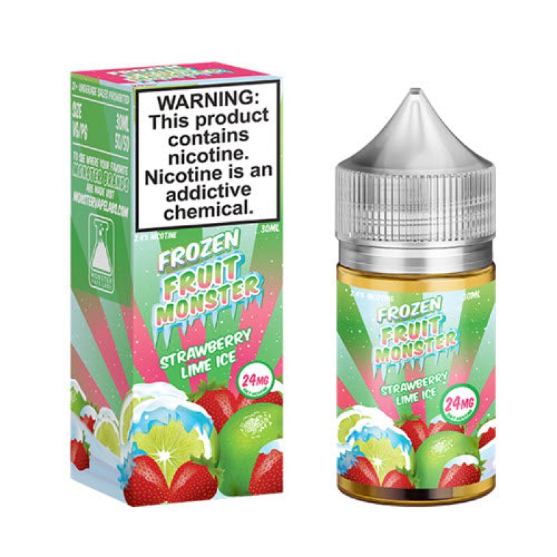 Frozen Fruit Monster Strawberry Lime Ice Salt 30mL