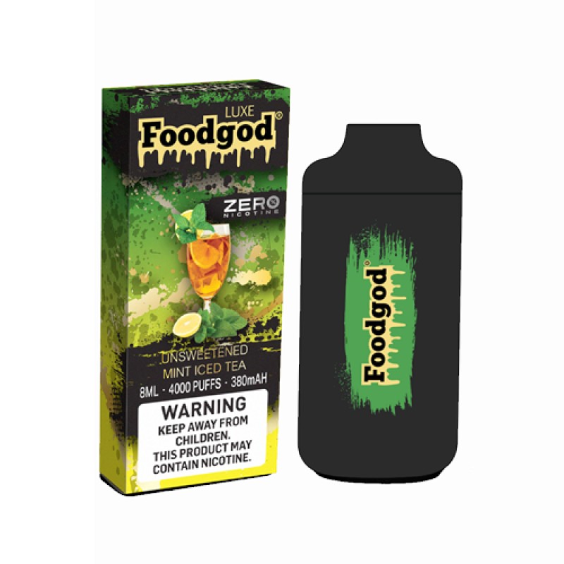 Foodgod ZERO 0% Luxe Disposable Vape Device - 10PK