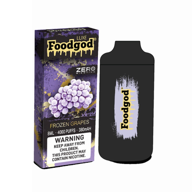 Foodgod ZERO 0% Luxe Disposable Vape Device - 10PK