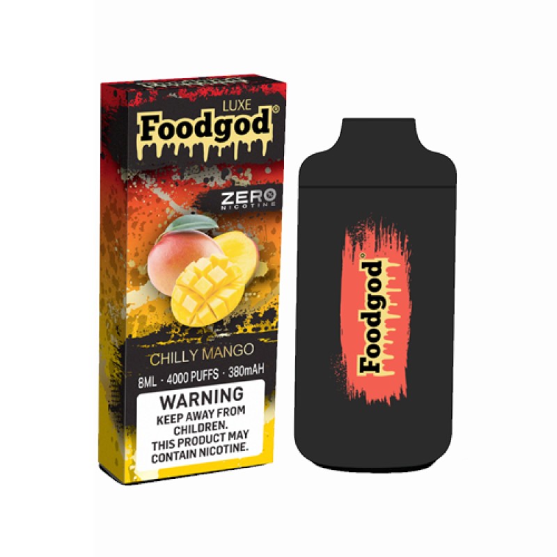 Foodgod ZERO 0% Luxe Disposable Vape Device - 6PK
