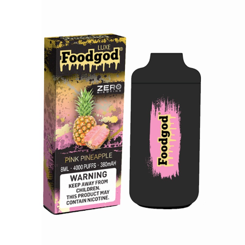 Foodgod ZERO 0% Luxe Disposable Vape Device - 3PK
