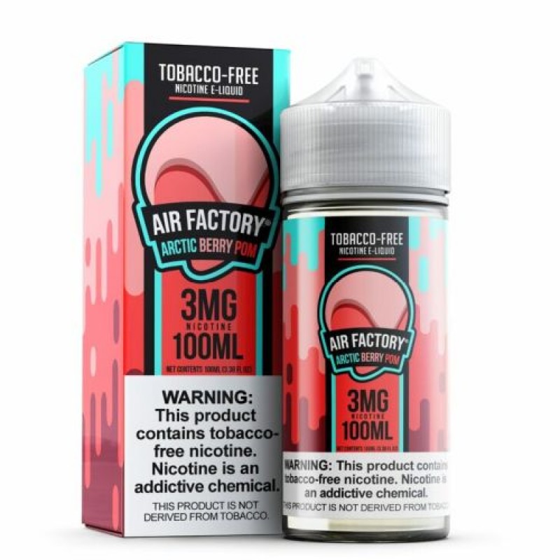 Air Factory Arctic Berry Pom Tobacco Free Nicotine 100mL