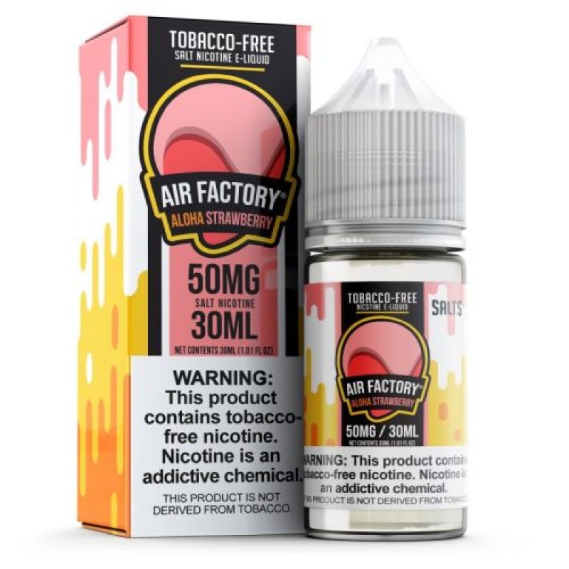 Air Factory Aloha Strawberry Salts Tobacco Free Nicotine 30mL