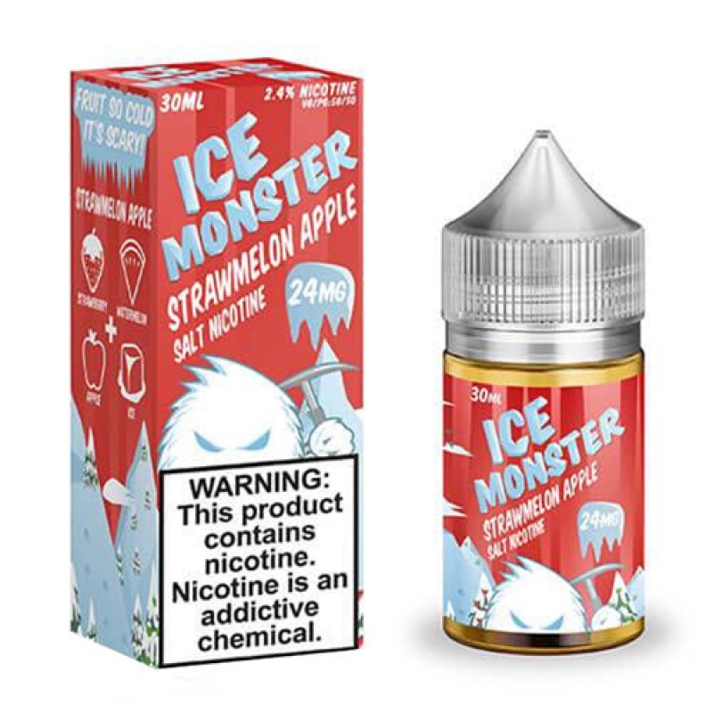 Jam Monster Ice Strawmelon Apple Salt 30mL