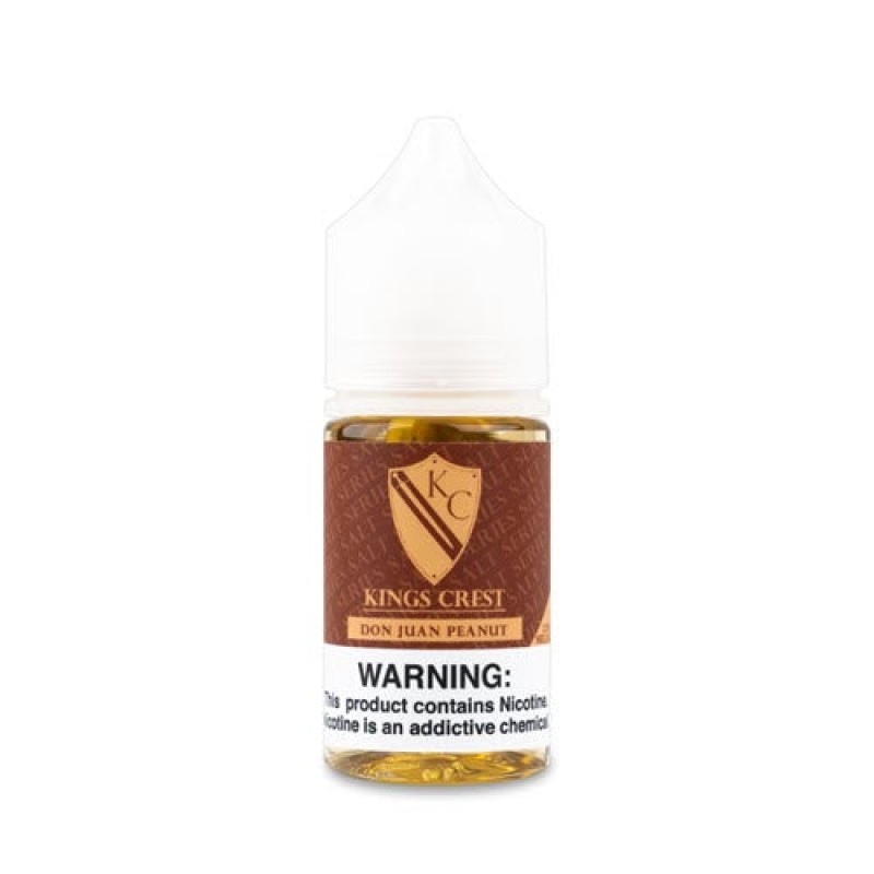 Kings Crest Salts Don Juan Peanut 30mL